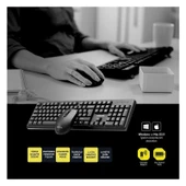 PoloSmart PSK13 Kablosuz Klavye Mouse Seti thumbnail 3
