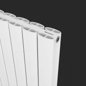600X1675mm Lilac Yatay Beyaz Alüminyum Radyatör thumbnail 7