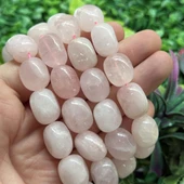 Tımbıl Pembe Kuvars Taşı 15x18 MM thumbnail 2