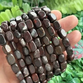 Dikdörtgen Brecciated Jasper Taşı 8x12 MM thumbnail 2