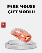 Kablosuz Çift Modlu Mouse – Bluetooth 5.0 + 2.4GHz thumbnail 1