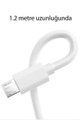 AbaTech Micro-USB & USB-A Data ve Şarj Kablosu thumbnail 3