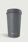 STEVIG 4 WORK FLIP OPEN COFFEE MUG ÇELİK TERMOS 400 ML ST-251 thumbnail 1