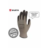Würth Mekanikçi İş Eldiveni Siyah 9/Large 12 Çift thumbnail 1