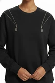 Faik Sönmez Kadın Sweatshirt UW26SWT008 thumbnail 4