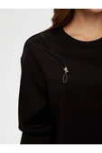 Faik Sönmez Kadın Sweatshirt UW26SWT008 thumbnail 7