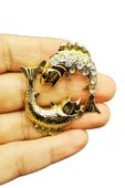 Pisces Duygusal Balık Broşu thumbnail 3