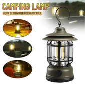 Bluetooth Hoparlör Özellikli Dimerli Led Kamp Lambası Hs66 (5250) thumbnail 3