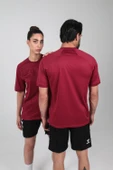 Hummel Dream Antrenman Tişört Bordo thumbnail 6