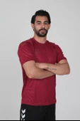 Hummel Dream Antrenman Tişört Bordo thumbnail 2