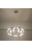 LİVORA LIGHTING Örümcek Model 3 Renkli Modern Krom Led Avize thumbnail 1