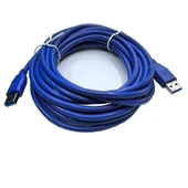 Usb 3.0 erkek erkek  şarj ve data kablosu 5m thumbnail 5