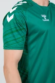 Hummel Line Antrenman Tişört Yeşil thumbnail 6