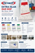 Ceymop Extra Islak Dar Mop 30*70 cm 375 Gr thumbnail 1
