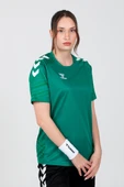 Hummel Line Antrenman Tişört Yeşil thumbnail 5