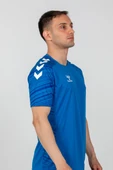 Hummel Line Antrenman Tişört Mavi thumbnail 5