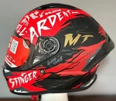 MT STINGER 2 ARDENT B5 MATT KAPALI KASK ARDENT B5 thumbnail 2