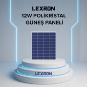 Lexron 12W Polikristal Güneş Paneli thumbnail 1