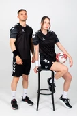 Hummel Line Antrenman Tişört Siyah thumbnail 3