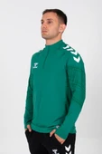 Hummel Line Antrenman Eşofman Üstü Yeşil thumbnail 5