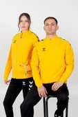 Hummel Line Kamp Eşofman Üstü Sarı thumbnail 3