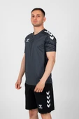 Hummel Line Kamp Tişört Antrasit thumbnail 4