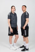 Hummel Line Kamp Tişört Antrasit thumbnail 3