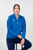 Hummel Line Kamp Eşofman Üstü Mavi thumbnail 5