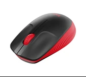 Logitech M190 Kablosuz Optik Mouse Kırmızı - Siyah thumbnail 2
