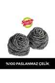 Scotchbrite Paslanmaz Çelik Bulaşık Teli 3'lü thumbnail 3