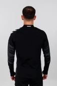 Hummel Line Antrenman Eşofman Üstü Siyah thumbnail 7
