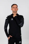 Hummel Line Antrenman Eşofman Üstü Siyah thumbnail 1