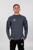 Hummel Line Antrenman Eşofman Üstü Antrasit thumbnail 1