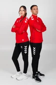 Hummel Line Kamp Eşofman Üstü Kırmızı thumbnail 3