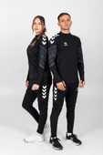 Hummel Line Antrenman Eşofman Üstü Siyah thumbnail 3