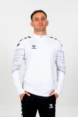 Hummel Line Antrenman Eşofman Üstü Beyaz thumbnail 1