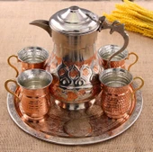 Bakır Ayran Takımı thumbnail 1