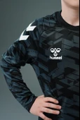 Hummel Line Kaleci Tek Üst Forma Siyah Çocuk thumbnail 3