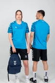 Hummel Line Kamp Tişört Turkuaz thumbnail 3