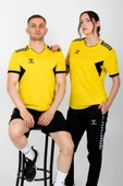 Hummel Otantik Antrenman Tişört Sarı thumbnail 3