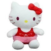 Sunman Peluş Hello Kitty Elbiseli Kurdeleli 36Cm thumbnail 2