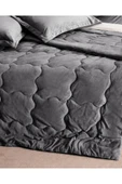 Madame Coco Kaira Tek Kişilik Comforter Set - Antrasit thumbnail 5