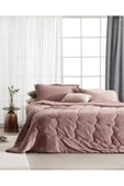 Madame Coco Kaira Tek Kişilik Comforter Set - Pudra thumbnail 1