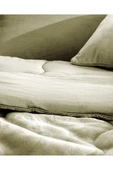Madame Coco Kaira Tek Kişilik Comforter Set - Haki thumbnail 3