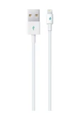 Iphone Uyumlu Şarj Kablosu Beyaz Lightning thumbnail 2