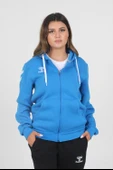 Hummel Armin Pamuklu Sweatshirt Mavi thumbnail 3