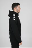 Hummel Armin Pro Pamuklu Sweatshirt Siyah thumbnail 3