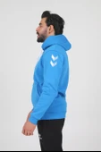 Hummel Armin Pamuklu Sweatshirt Mavi thumbnail 6