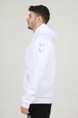 Hummel Armin Pamuklu Sweatshirt Beyaz thumbnail 3