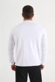 Diadora Elite Kamp Eşofmanı Tek Üst Beyaz thumbnail 5